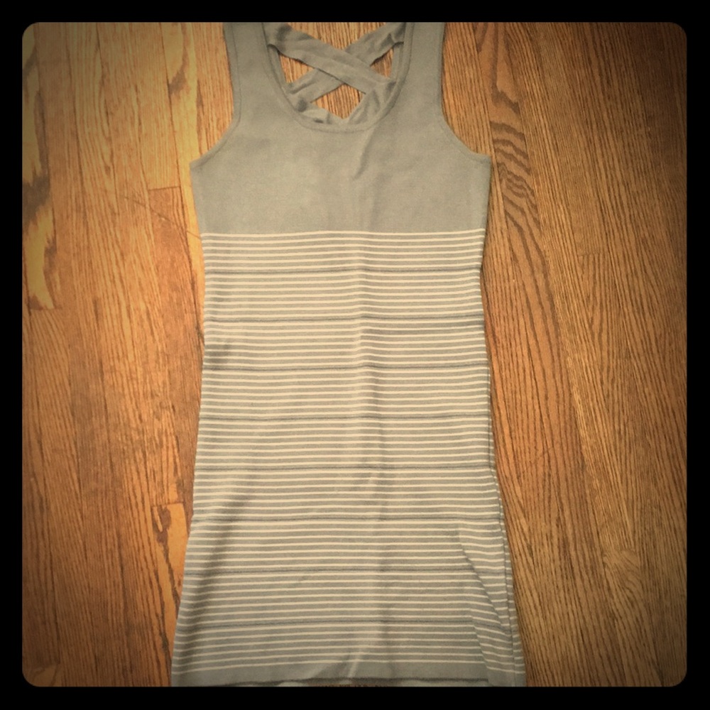 Small Xhilaration Knit Grey Dress